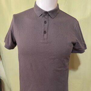 Unkut Paris Men's Gray 3 Button Polo Shirt Size Medium